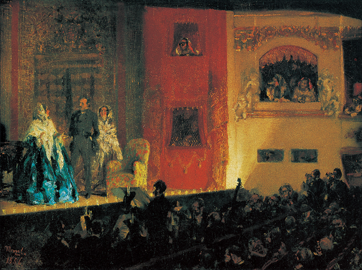  Adolpyh Von Menzel —— 体育馆剧场